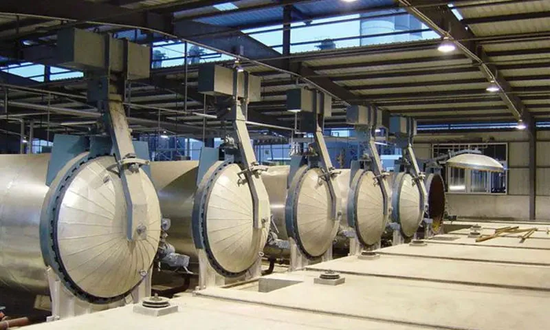 Aerated Autoclaved Concrete Brick Machine